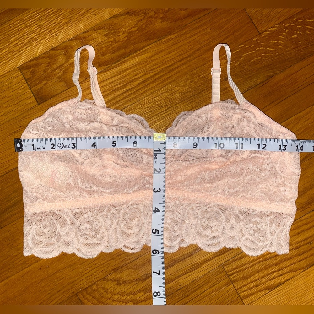 NWOT PINK Victoria’s Secret Light Pink Lace Bralette - Picture 5 of 10
